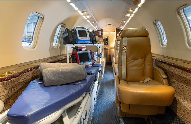 Air ambulance medical operations